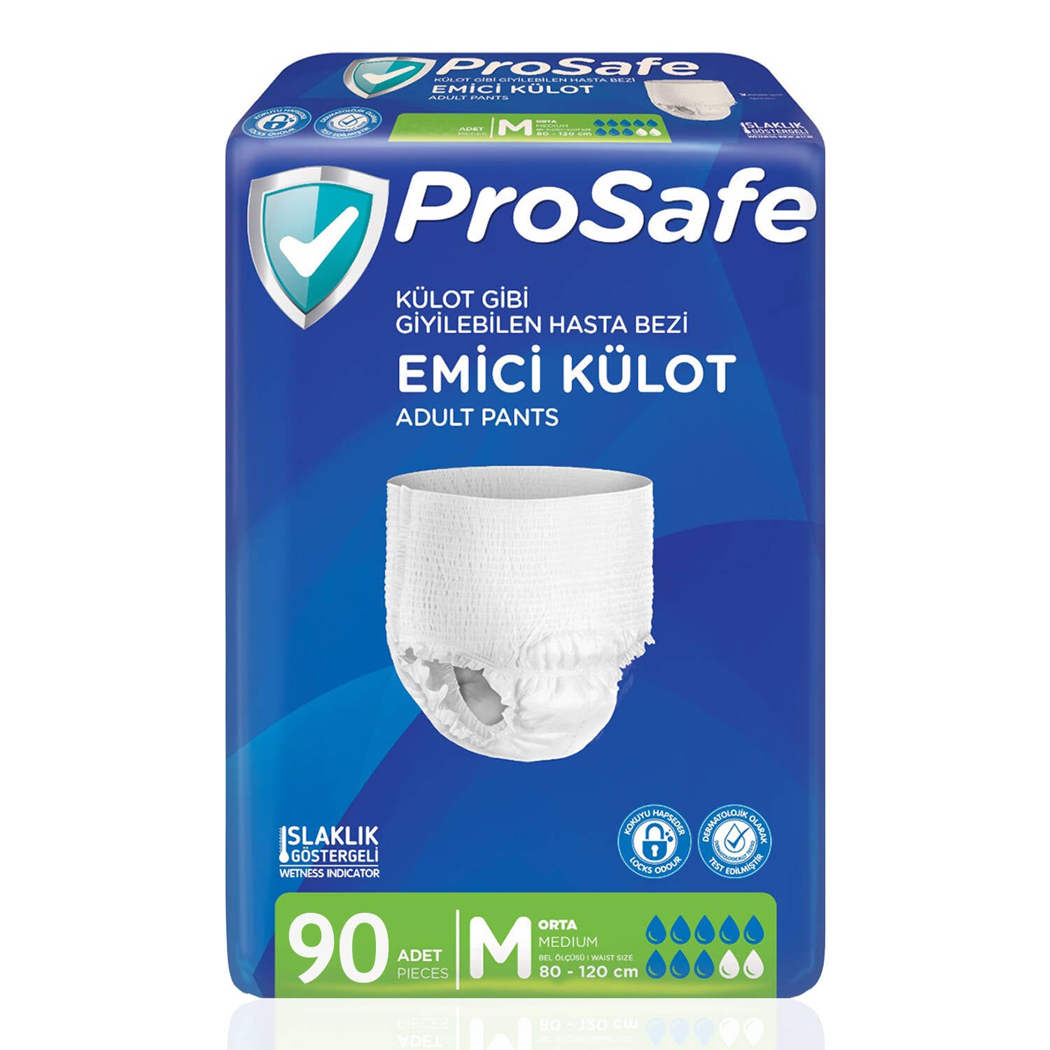 Prosafe Emici Külot M-Medium Beden 90 Adet
