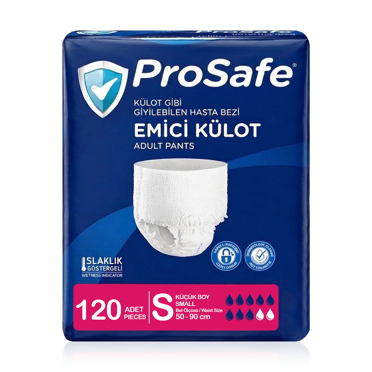 Prosafe Emici Külot S-Small Beden 120 Adet