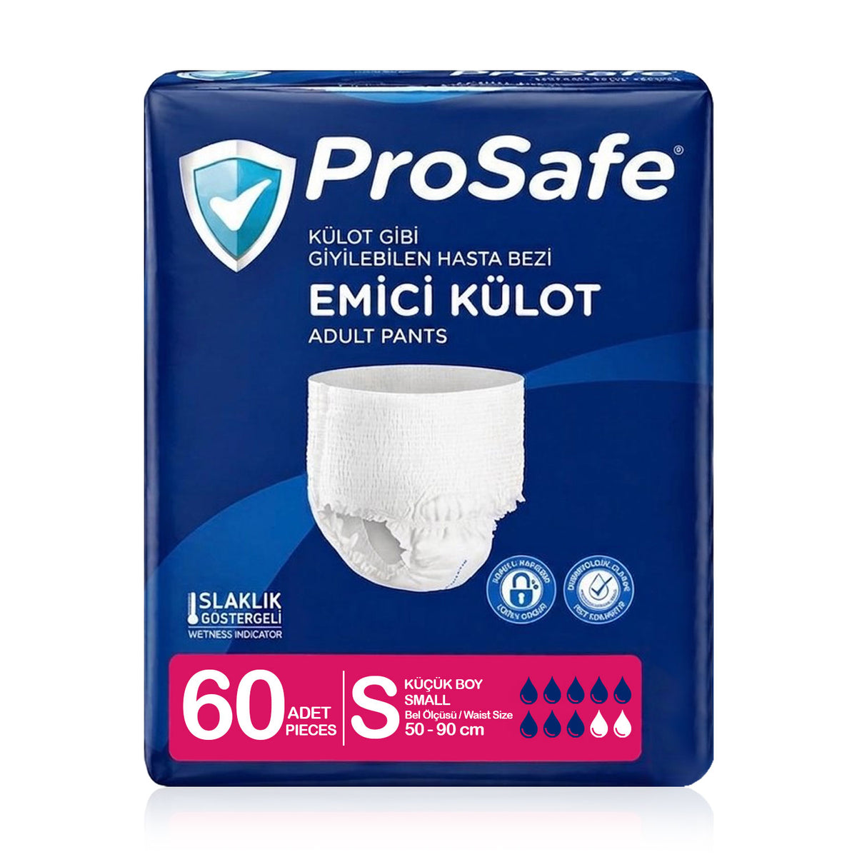 Prosafe Emici Külot S-Small Beden 60 Adet