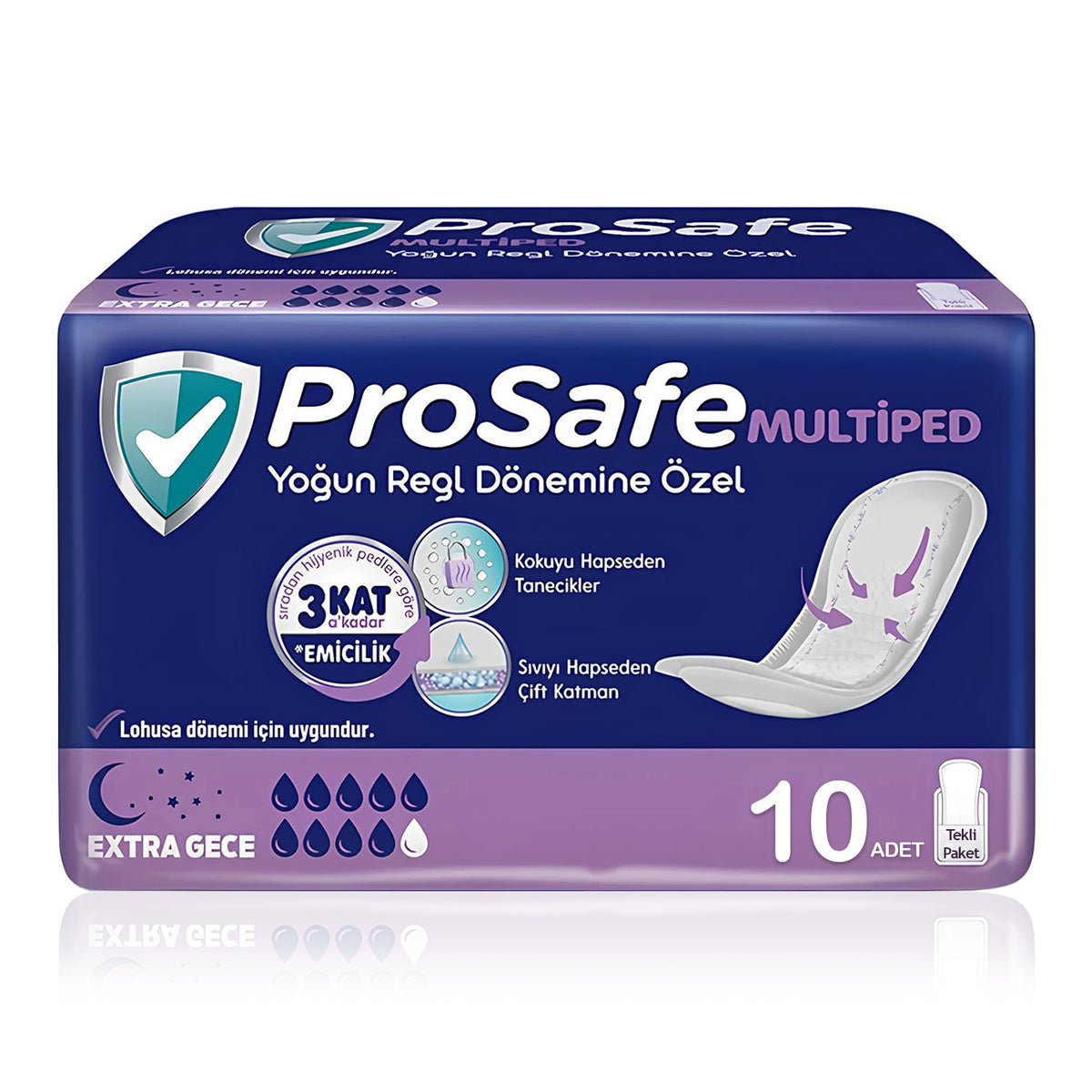 Prosafe Multiped Extra Gece 10 Adet