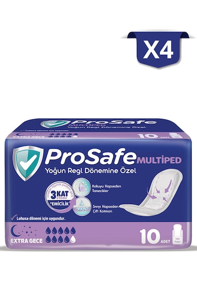 Prosafe Multiped Extra Gece 40 Adet