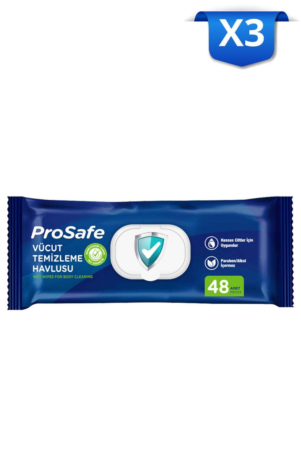 Prosafe Perine ve Vücut Temizleme Havlusu 144 Adet