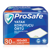 Prosafe Yatak Koruyucu Örtü 60x90 Cm 30 Adet