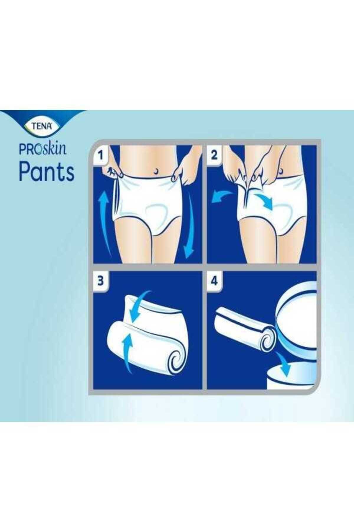 Tena Pants Plus Emici Külot 6 Damla M-Medium Beden 30 Adet