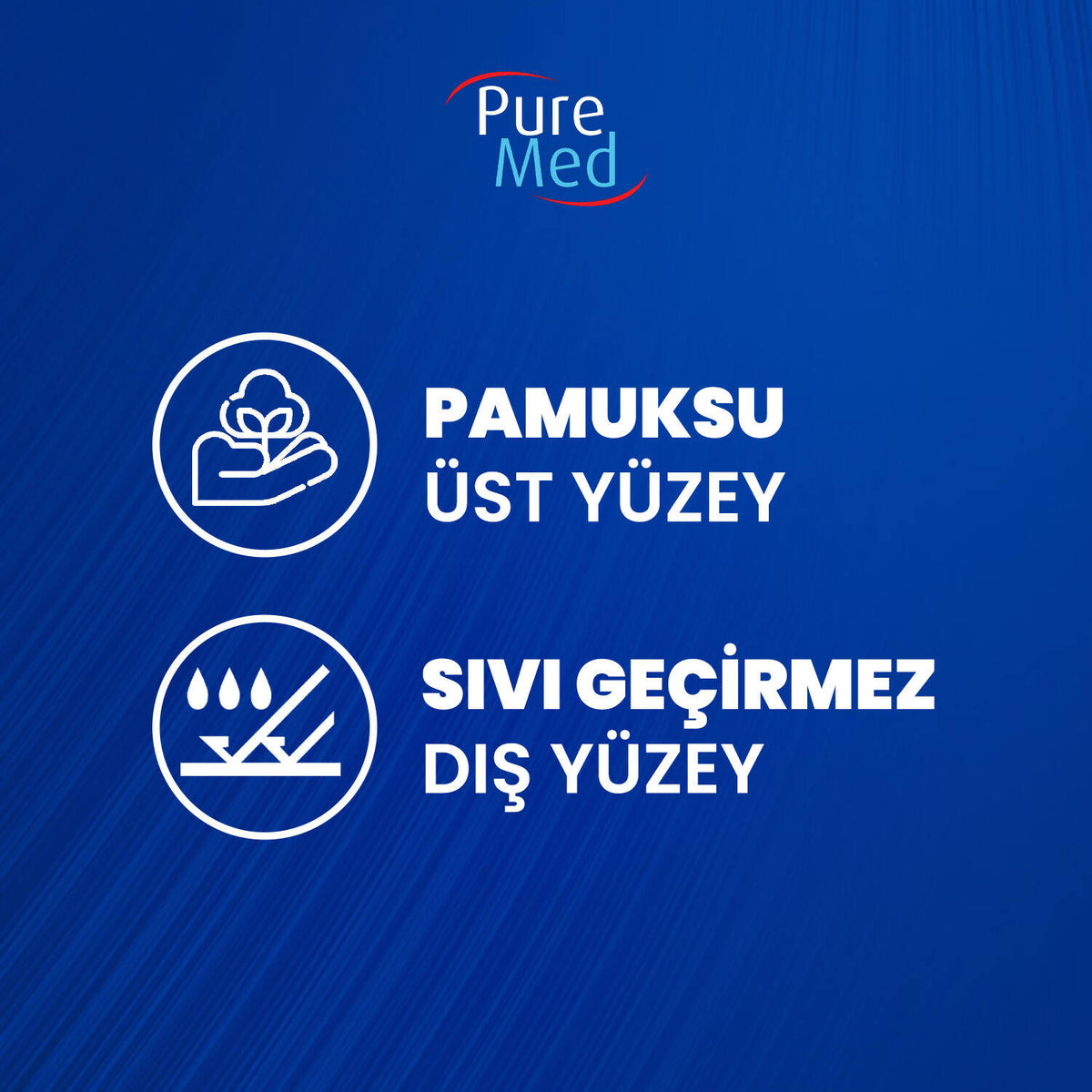 Puremed Yatak Koruyucu Örtü 90x180 Cm 30 Adet