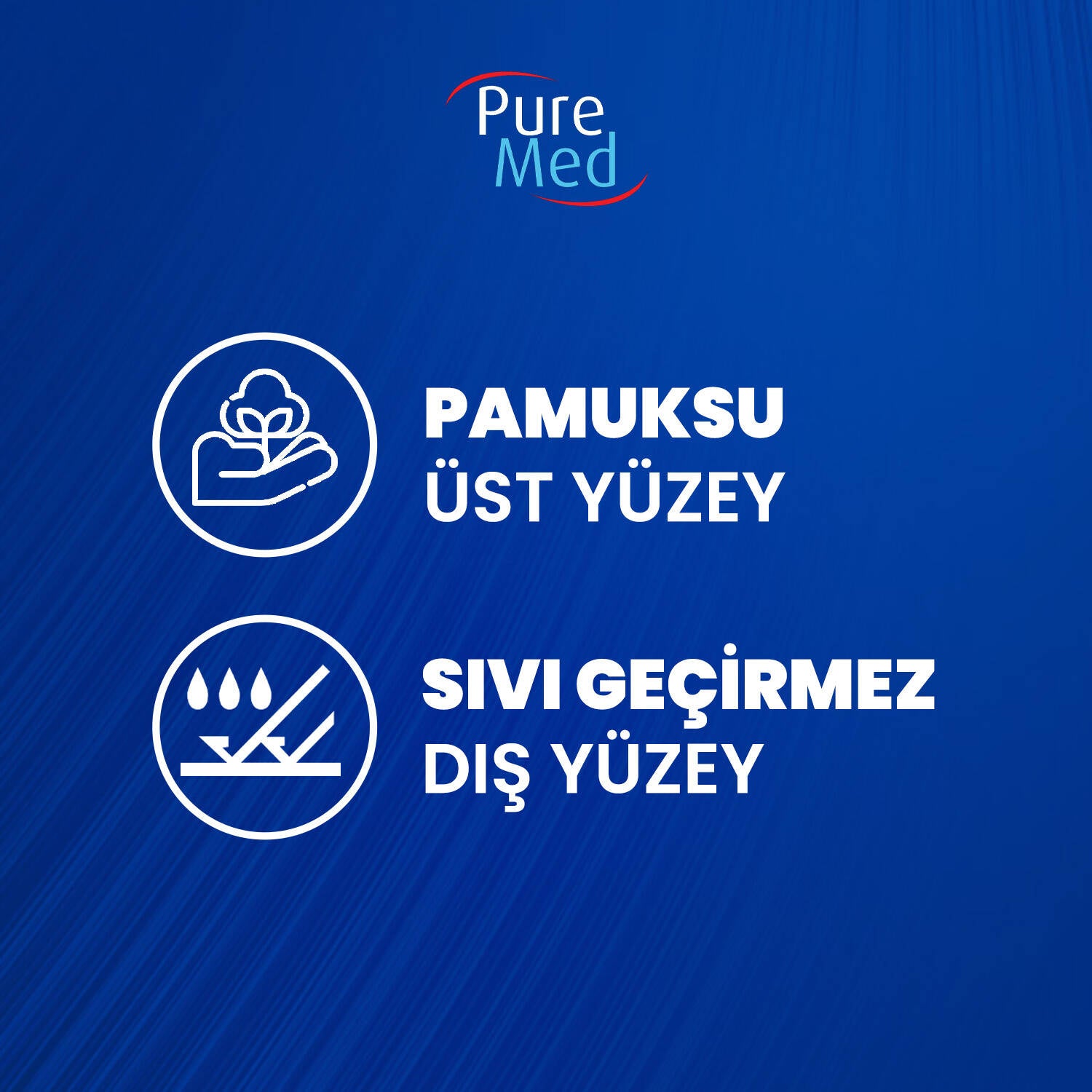 Puremed Yatak Koruyucu Örtü 90x180 Cm 60 Adet