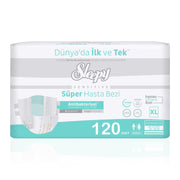 Sleepy Belbantlı Hasta Bezi XL-Extra Large Beden 120 Adet