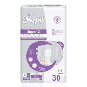 Sleepy Medical Super 2 Belbantlı Hasta Bezi Large 30 Adet