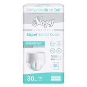 Sleepy Süper Emici Külot XL-Extra Large Beden 30 Adet