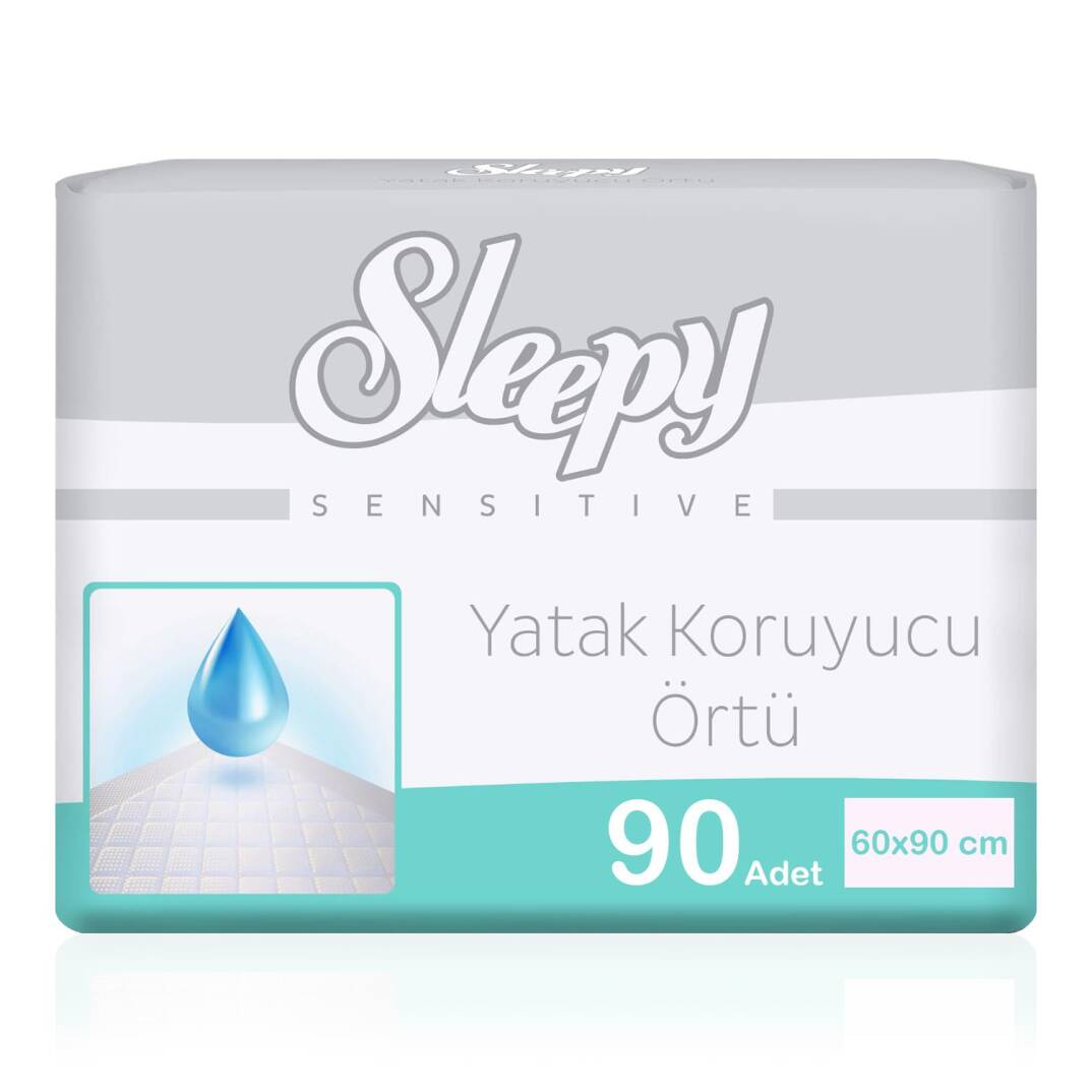 Sleepy Yatak Koruyucu Örtü 60x90 Cm 90 Adet