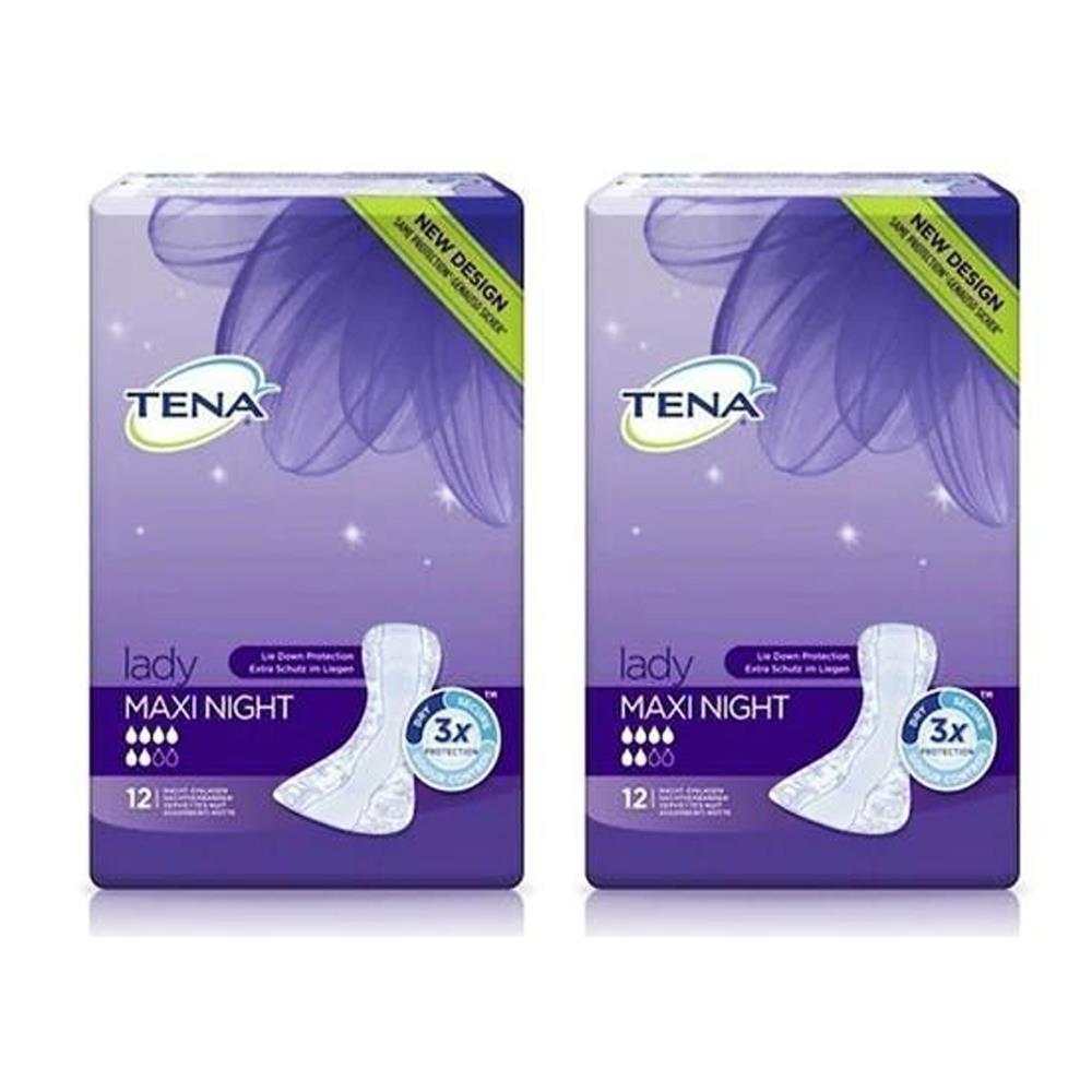 Tena Lady Maxi Night Kadın Mesane Pedi 24 Adet
