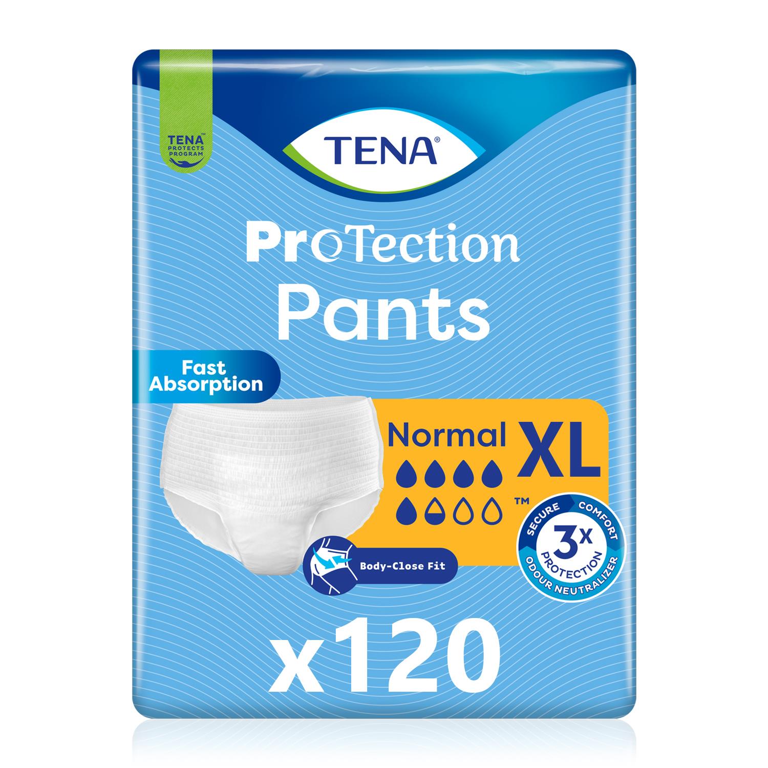 Tena Pants Emici Külot 5.5 Damla XL-Extra Large Beden 120 Adet