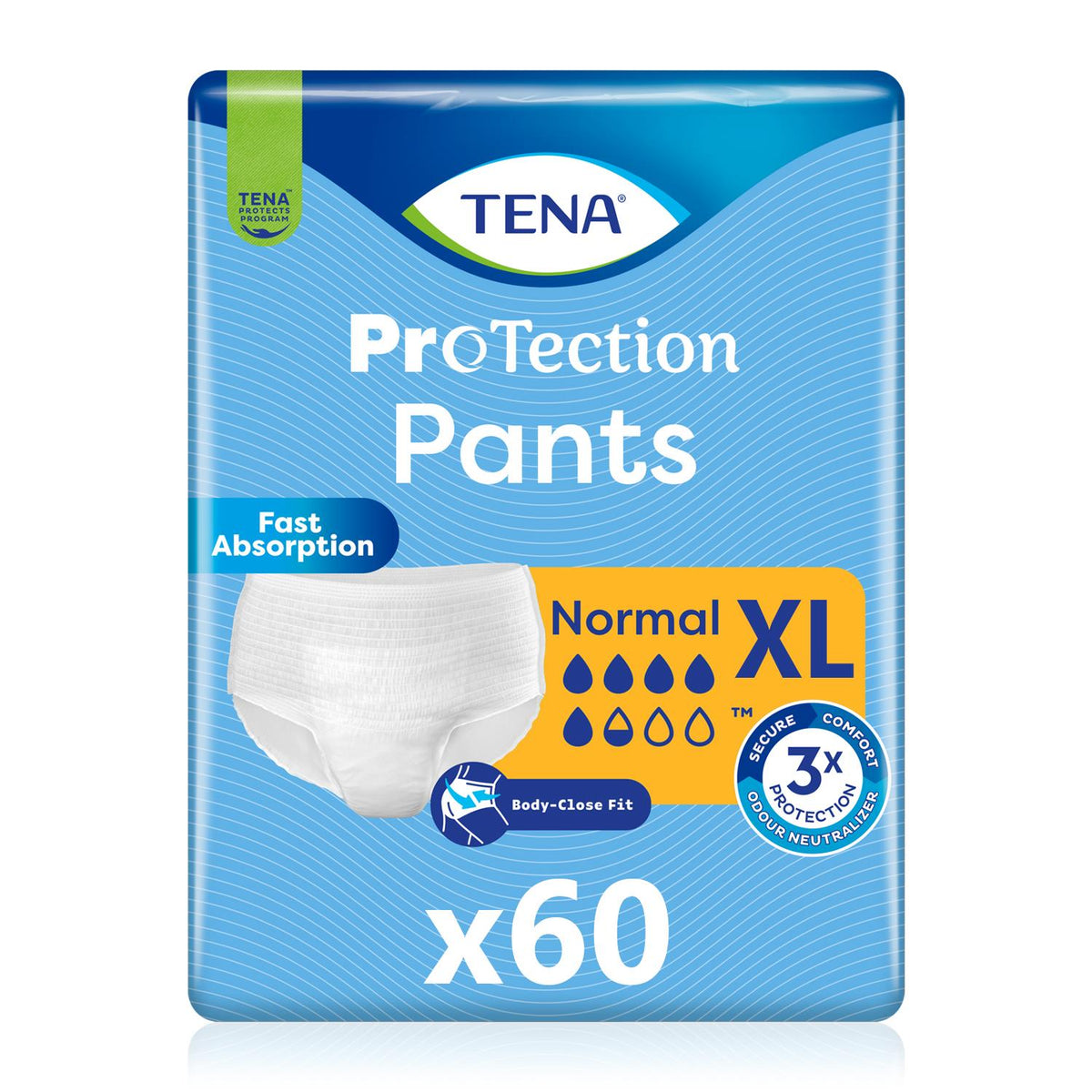 Tena Pants Emici Külot 5.5 Damla XL-Extra Large Beden 60 Adet