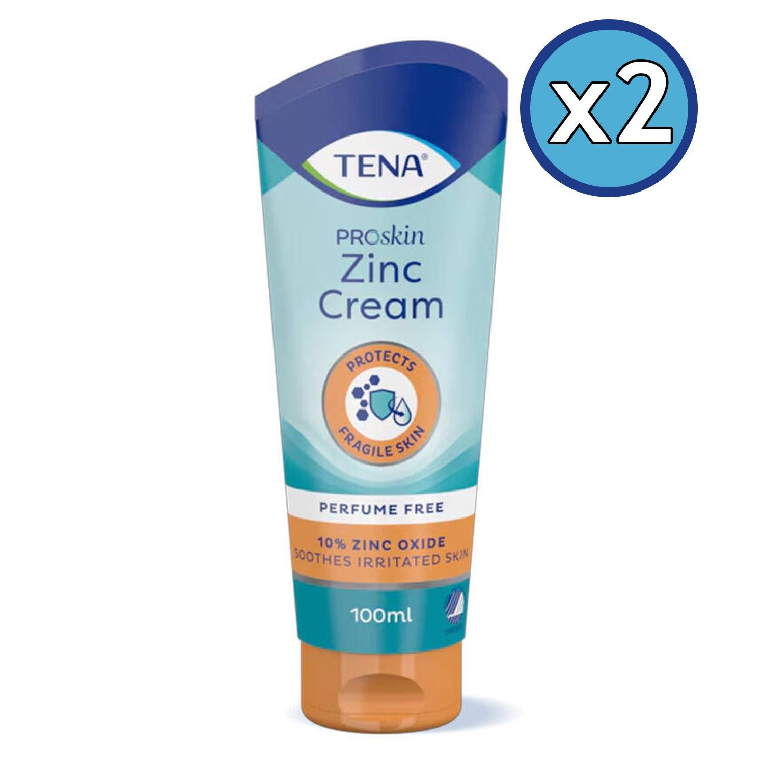 Tena Proskin Çinko Krem 100 ml - 2 Adet