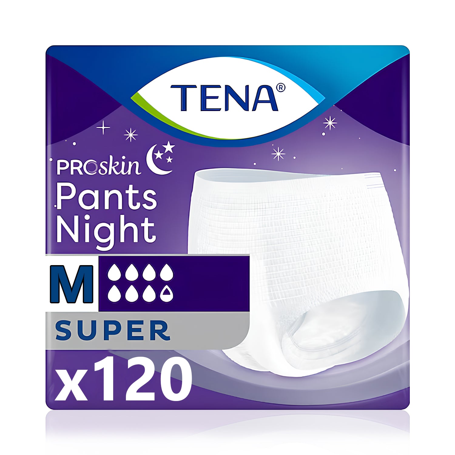 Tena Proskin Pants Night Gece İçin Emici Külot M-Medium Beden 120 Adet