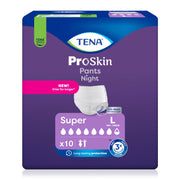 Tena Proskin Pants Night Süper Emici Külot 7,5 Damla Large 10 Adet