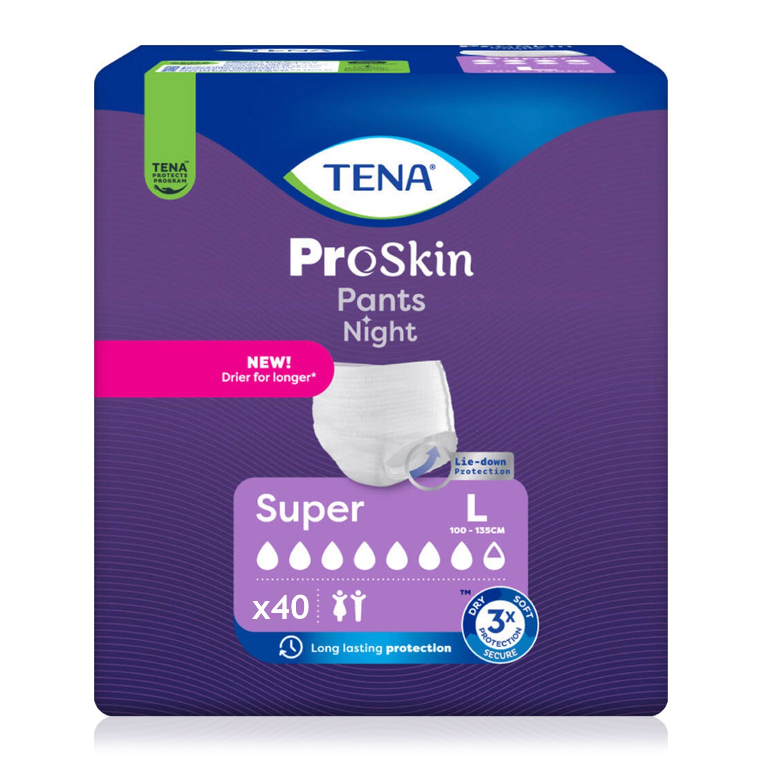 Tena Proskin Pants Night Süper Emici Külot 7,5 Damla Large 40 Adet