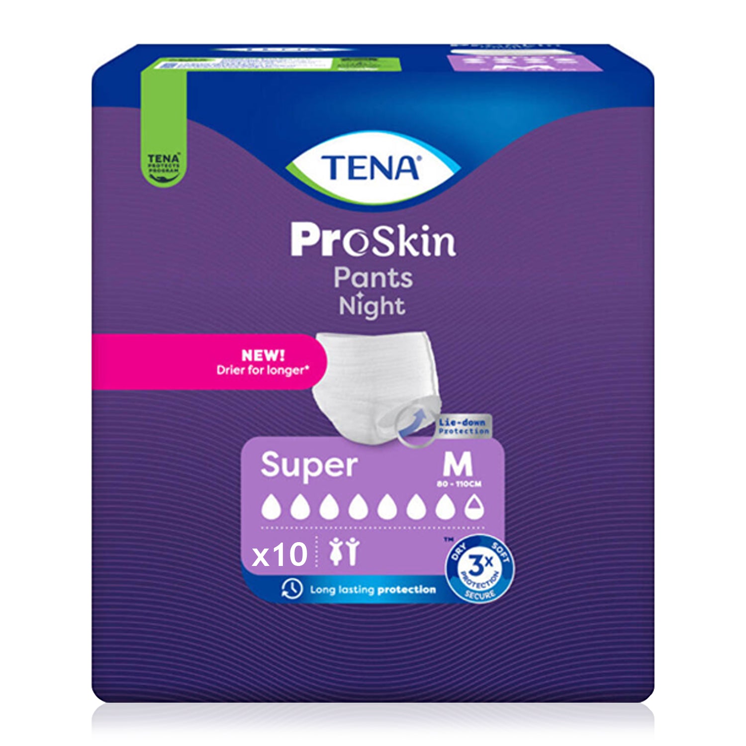 Tena Proskin Pants Night Süper Emici Külot 7,5 Damla Medium 10 Adet