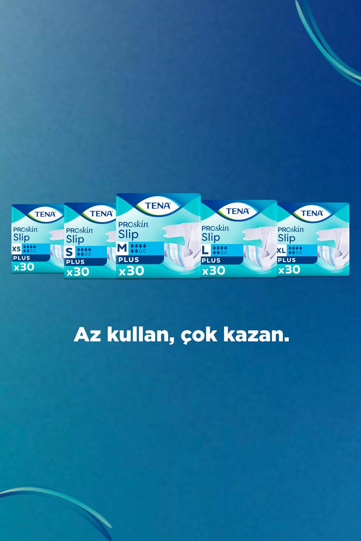 Tena Proskin Slip Plus Belbantlı Hasta Bezi M-Medium Beden 90 Adet