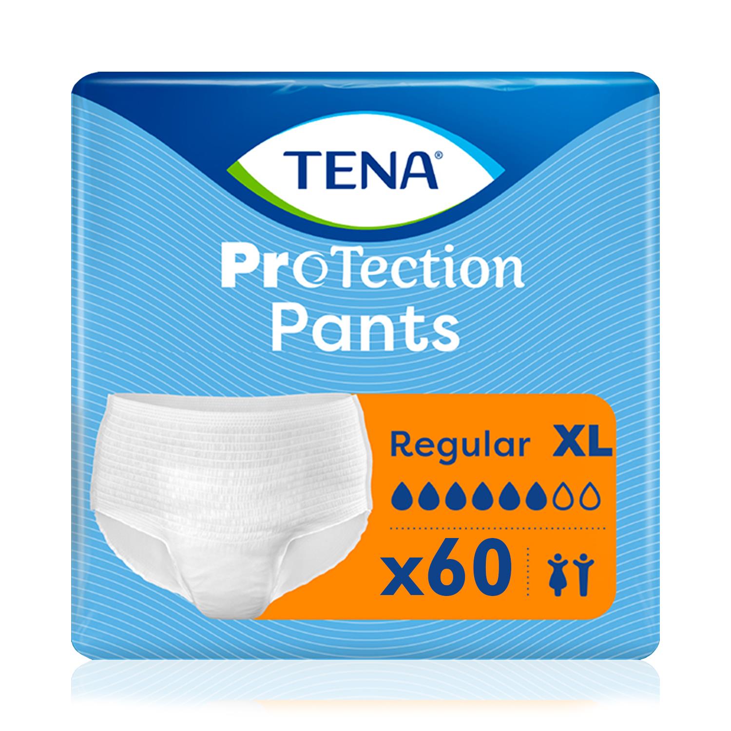Tena Protection Pants Regular Emici Külot 6 Damla Ekstra Large 60 Adet