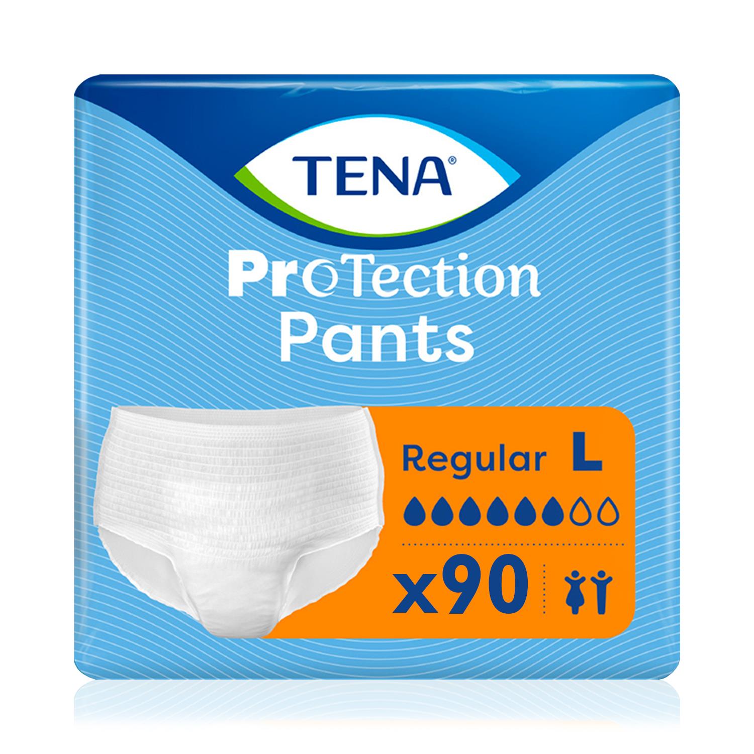 Tena Protection Pants Regular Emici Külot 6 Damla Large 90 Adet