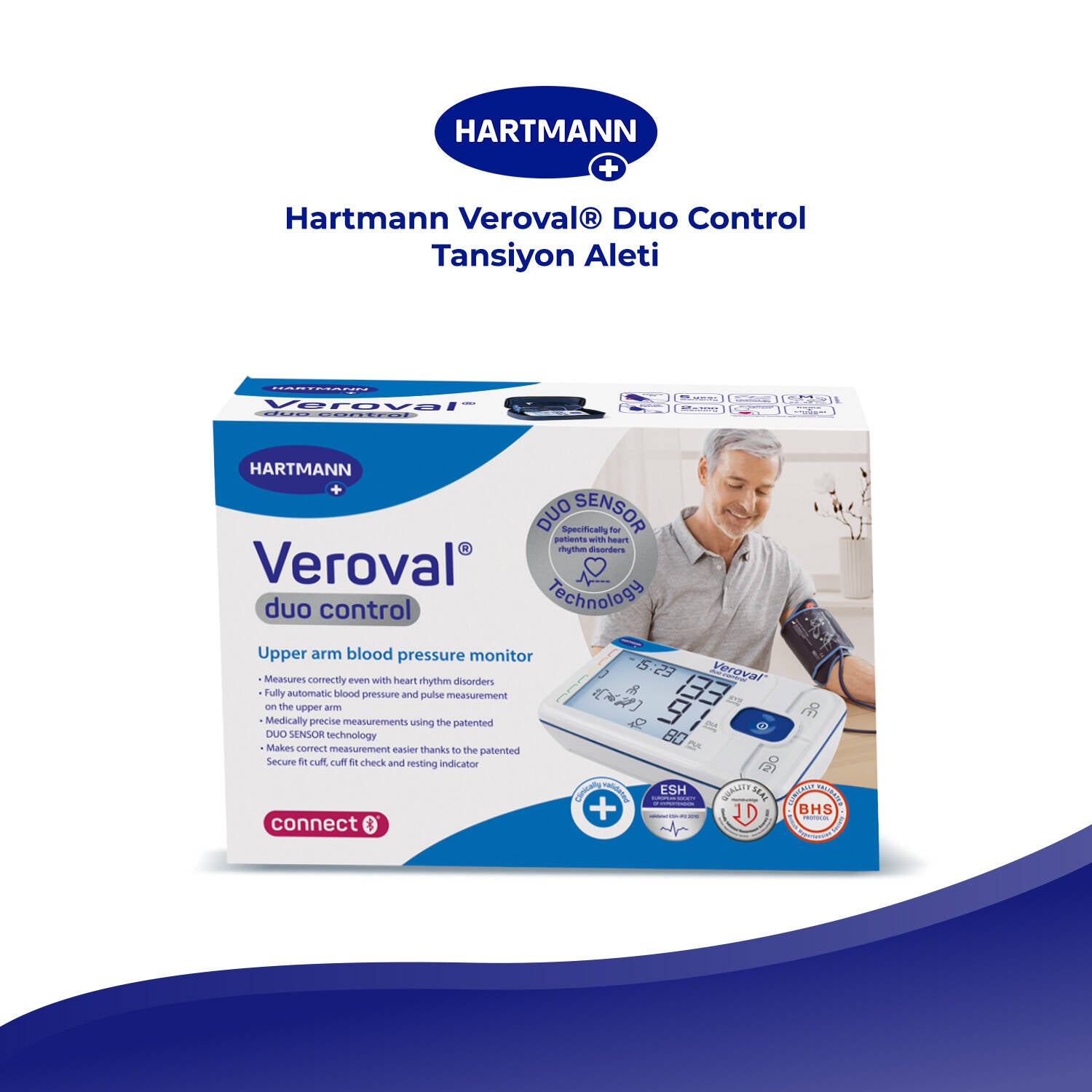 Veroval Duo Control Large Tansiyon Aleti
