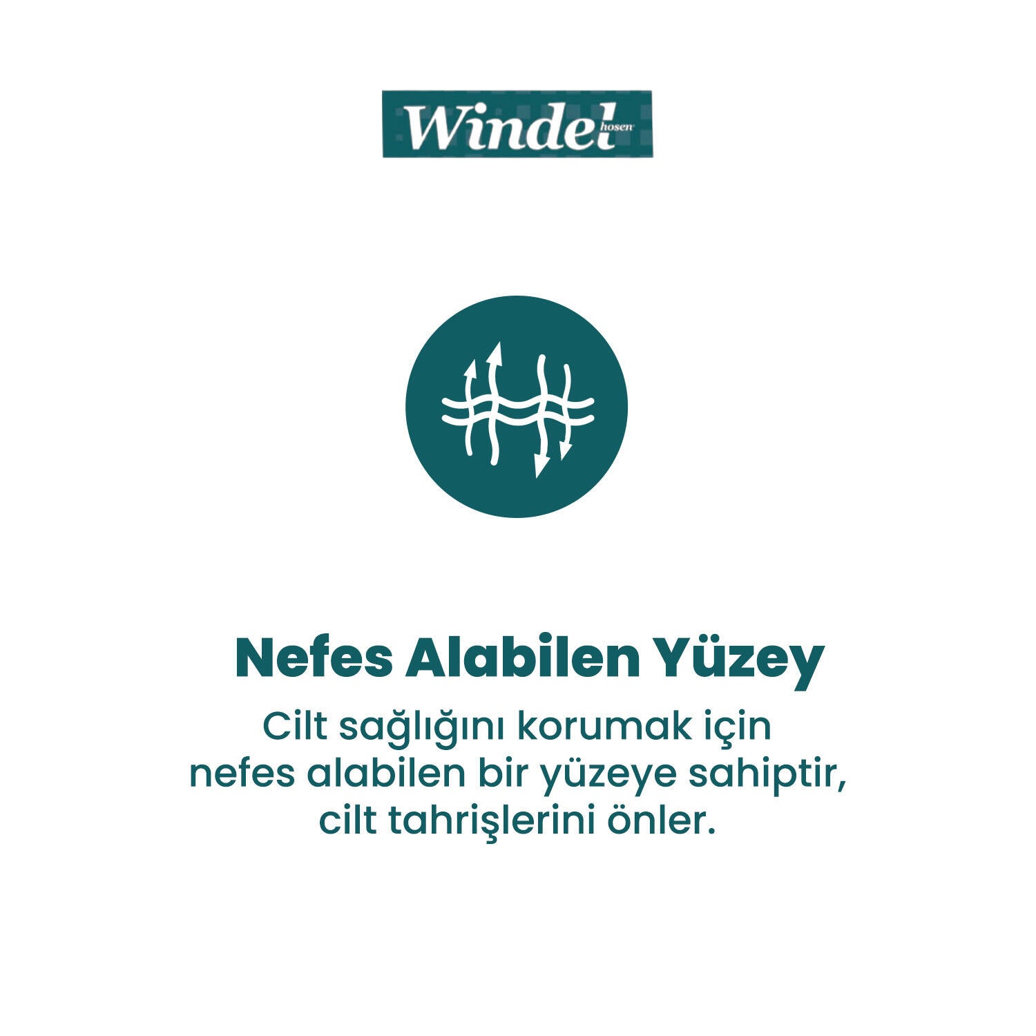 Windelhosen Yatak Koruyucu Örtü  60x90 Cm 120 Adet