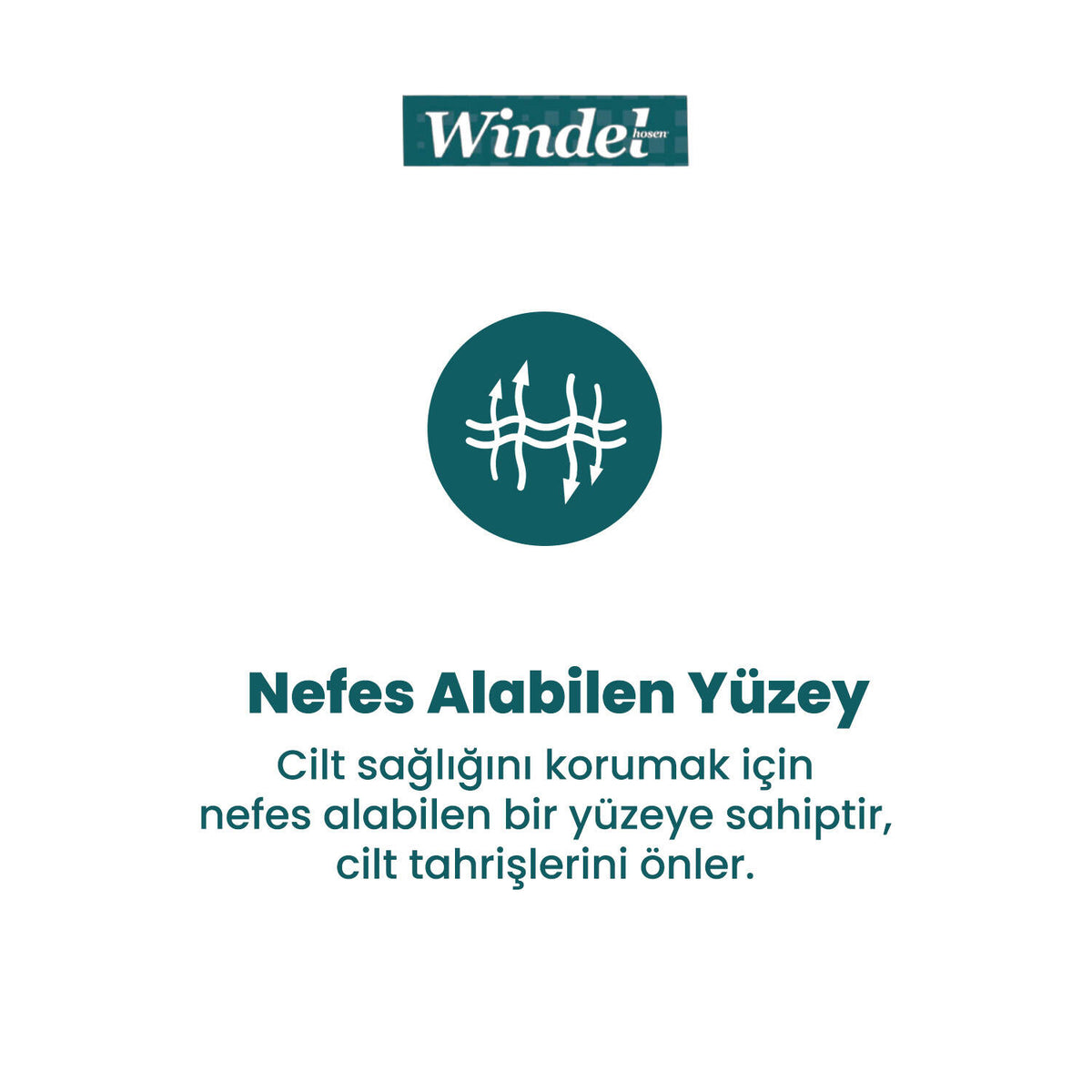 Windelhose Yatak Koruyucu Örtü  60x90 Cm 60 Adet