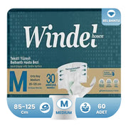 Windelhosen Belbantlı Hasta Bezi M-Medium Beden 60 Adet