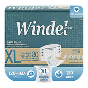 Windelhosen Belbantlı Hasta Bezi XL-Extra Large Beden 120 Adet