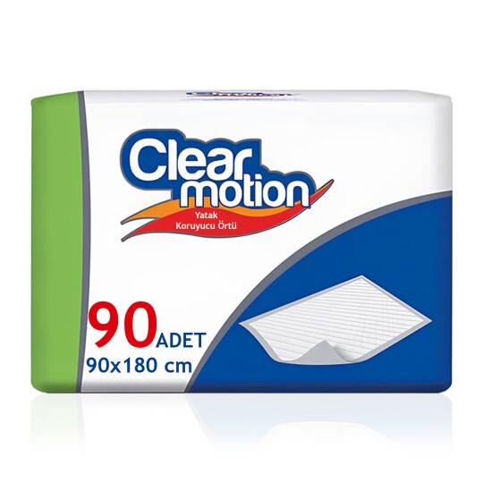 ClearMotion Yatak Koruyucu Örtü 90x180 Cm 90 Adet