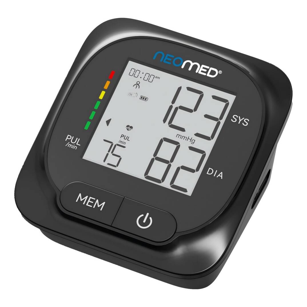 Neomed DBP-6194 Türkçe Konuşan Üst Koldan Işıklı Ekranlı Dijital Tam Otomatik Tansiyon Aleti - 1
