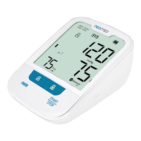 Neomed DBP-6281 Türkçe Konuşan Büyük Ekranlı Bluetoothlu Üst Koldan Dijital Tansiyon Aleti