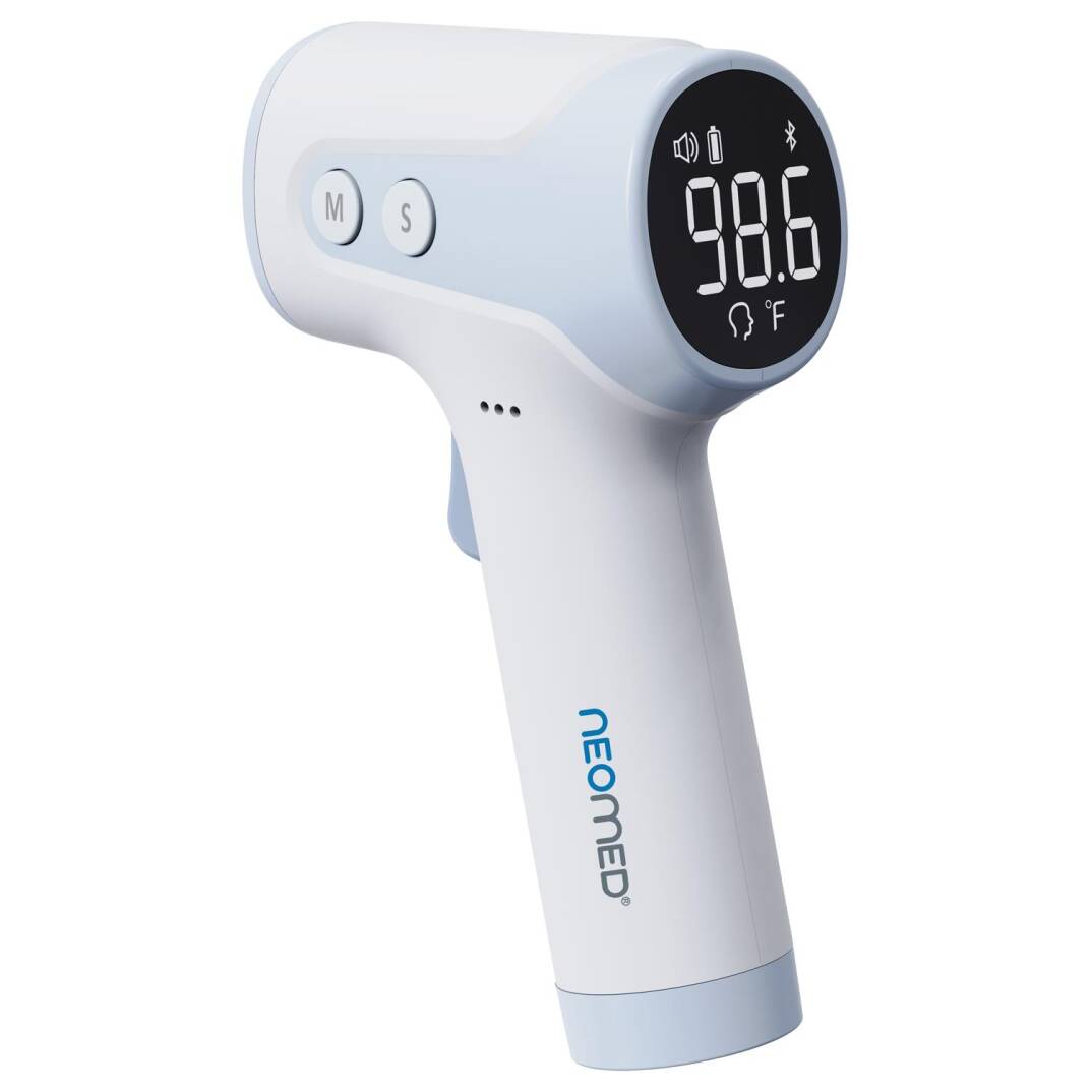 Neomed DET-3023 Premium Akıllı Mesafe Sensörlü Led Işıklı Temassız Dijital Ateş Ölçer - 1