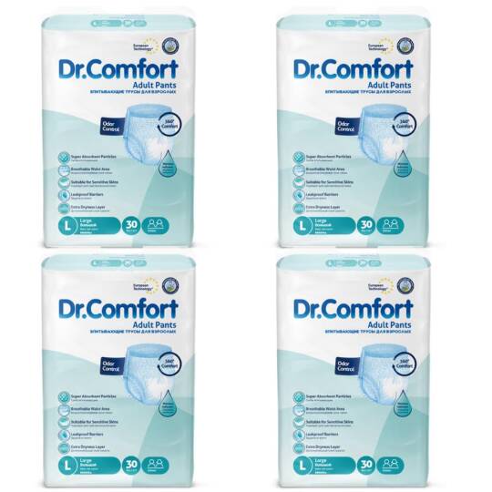 Dr. Comfort Emici Külot L-Large Beden 120 Adet - 2