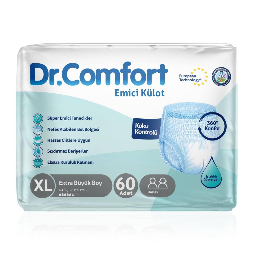 Dr. Comfort Emici Külot XL-Extra Large Beden 60 Adet - 1