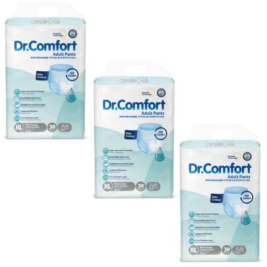 Dr. Comfort Emici Külot XL-Extra Large Beden 90 Adet - 2