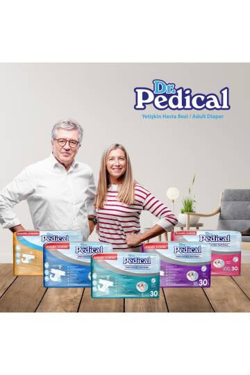 Dr. Pedical Belbantlı Hasta Bezi S-Small Beden 30 Adet - 4