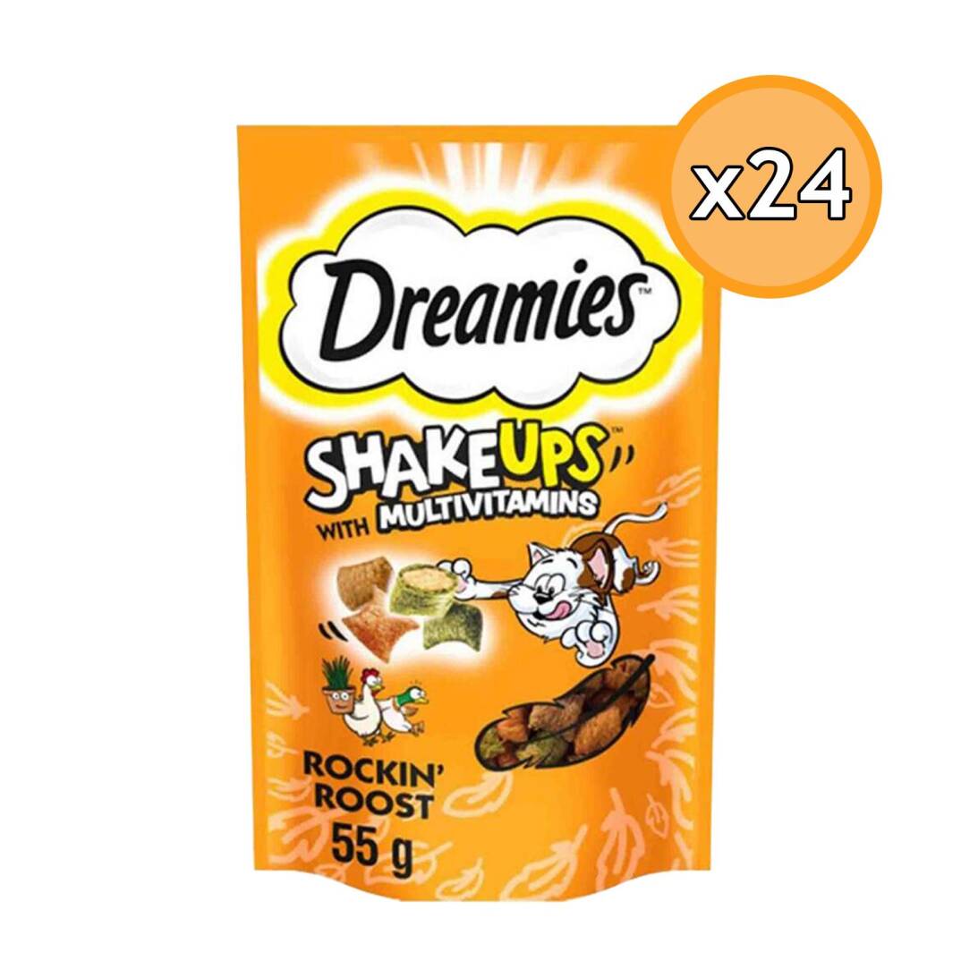Dreamies Shake Ups Kümes Hayvanlı Kedi Ödül Maması 55 Gr 24 Adet - 1