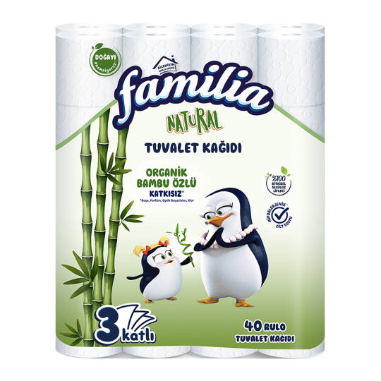 Familia Natural Tuvalet Kağıdı 40 Adet