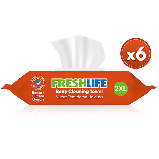 Freshlife Vücut Temizleme Havlusu 300 Adet