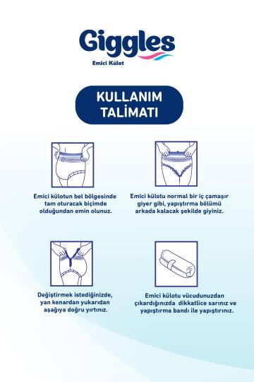 Giggles Emici Külot L-Large Beden 90 Adet - 5