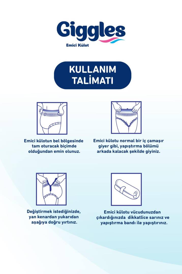 Giggles Emici Külot L-Large Beden 90 Adet - 5