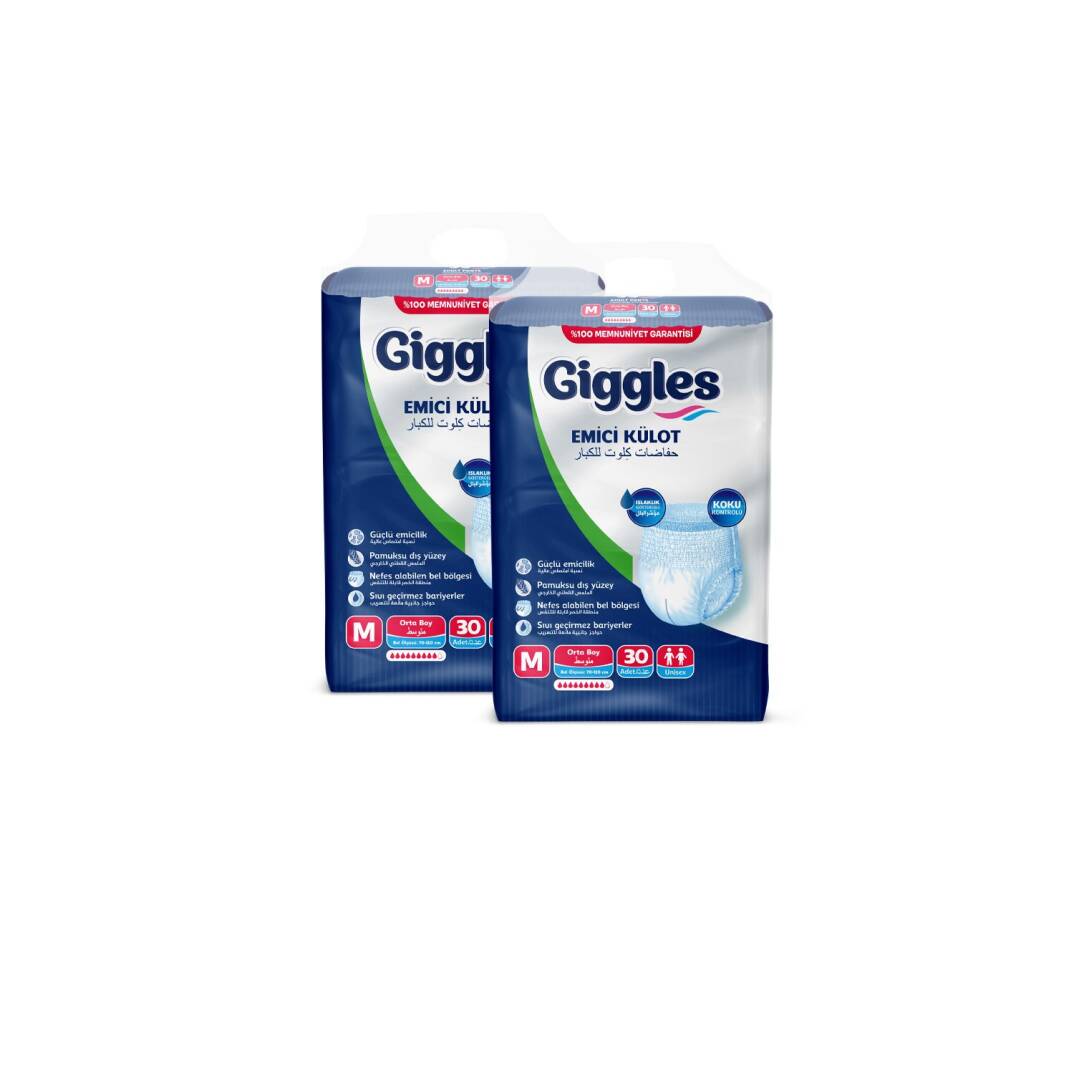 Giggles Emici Külot M-Medium Beden 60 Adet - 2