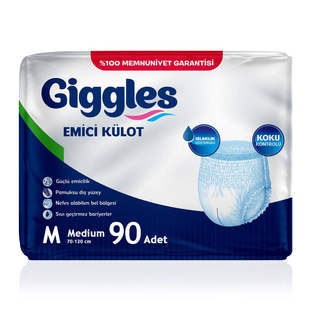 Giggles Emici Külot M-Medium Beden 90 Adet - 1