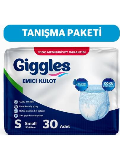 Giggles Emici Külot S-Small Beden 30 Adet