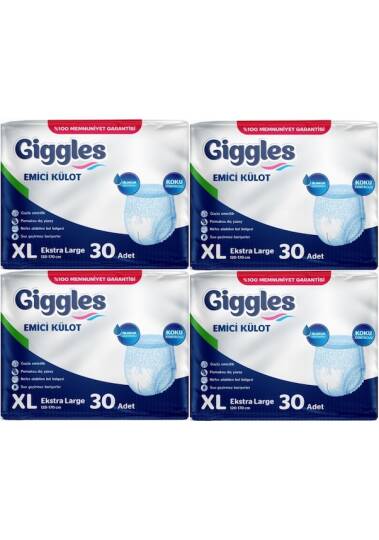 Giggles Emici Külot XL-Extra Large Beden 120 Adet - 2