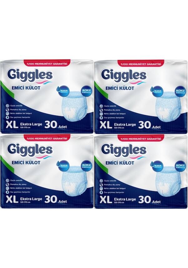 Giggles Emici Külot XL-Extra Large Beden 120 Adet - 2