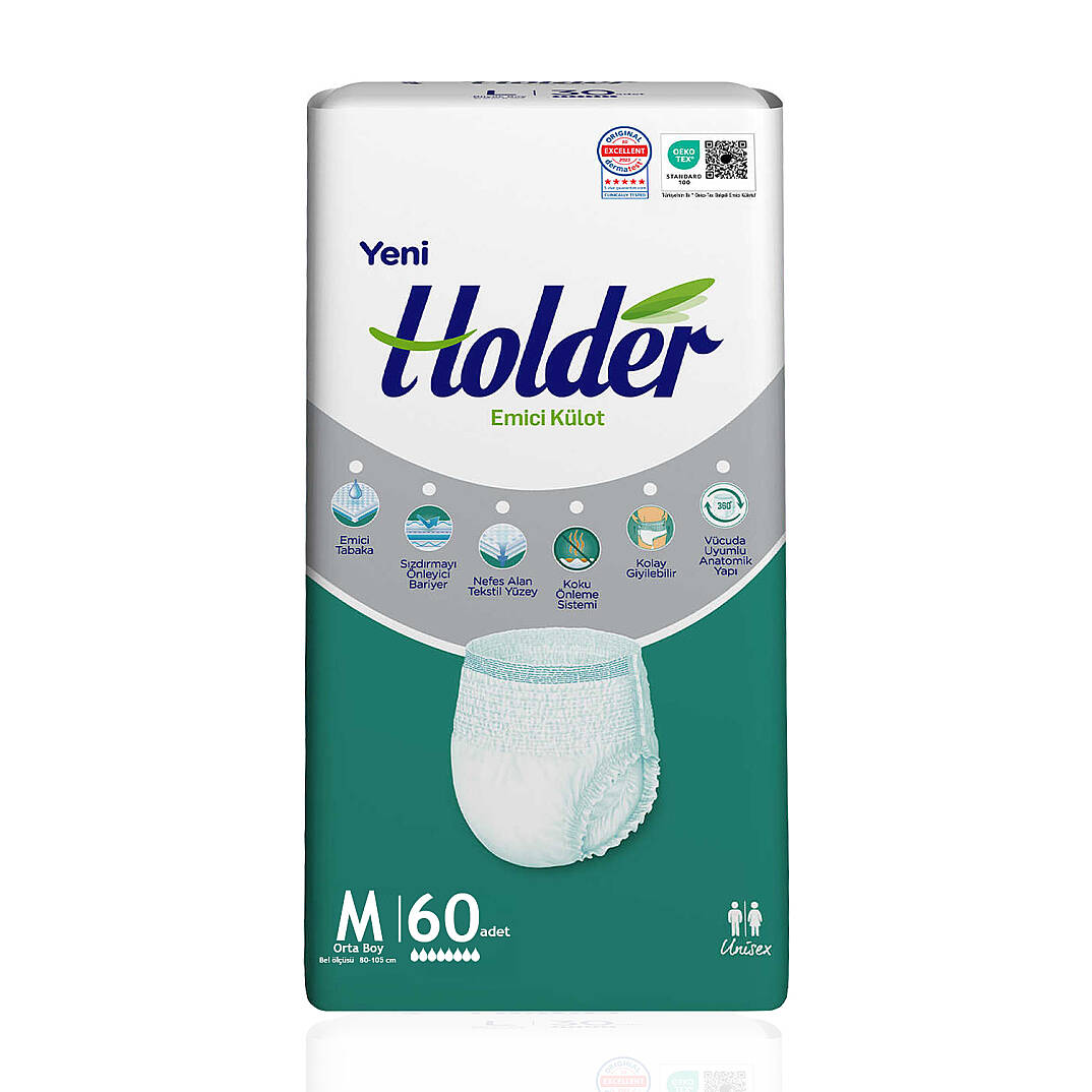 Holder Emici Külot M-Medium Beden 60 Adet - 1