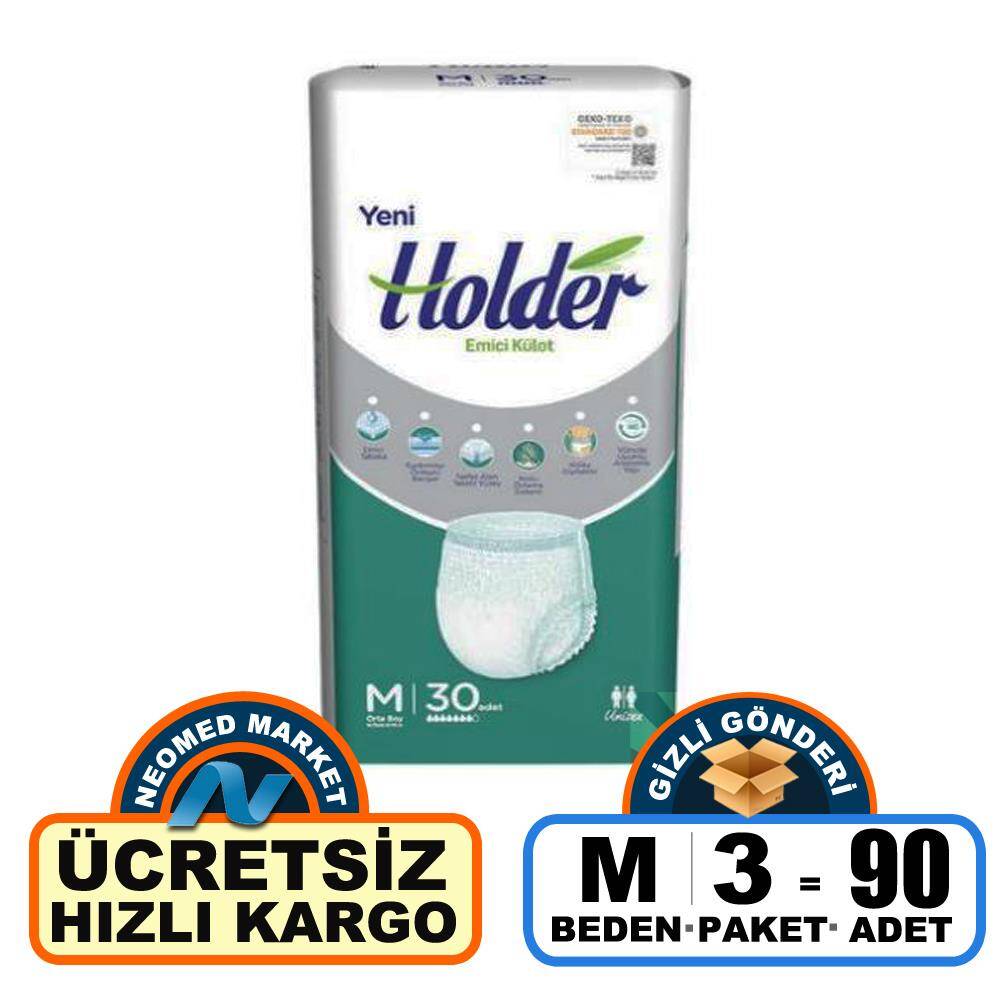 Holder Emici Külot M-Medium Beden 90 Adet - 1